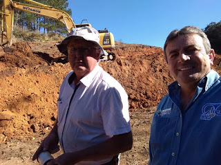 Estrada Rural de Pinhalão recebe melhorias